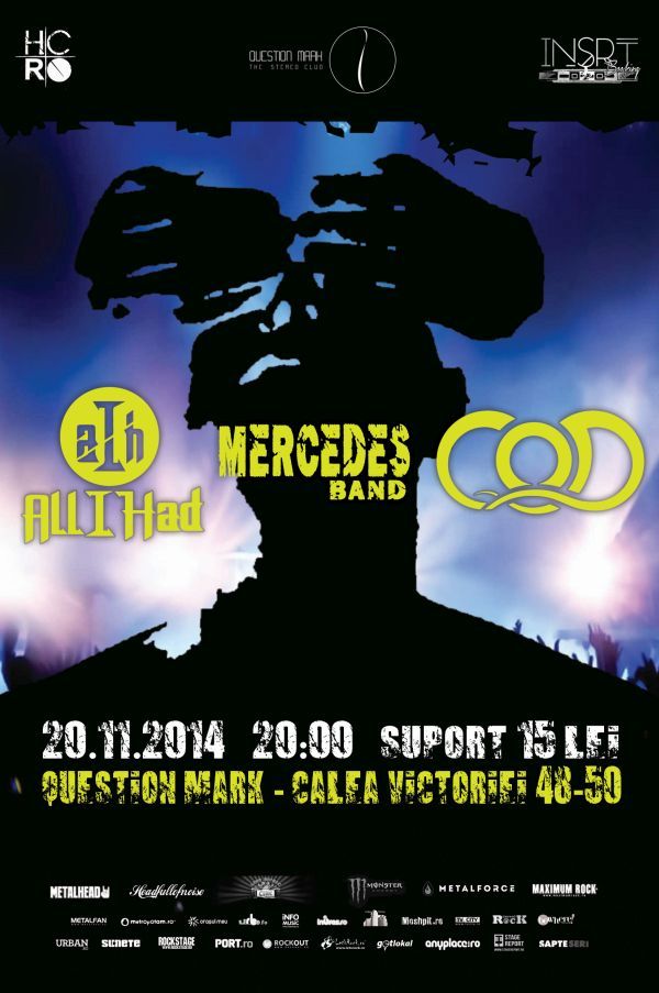 Mercedes Band lanseaza un nou videoclip joi, 20 noeimbrie, in Club Question Mark
